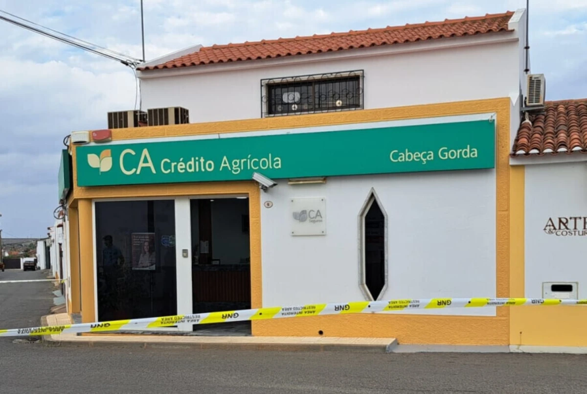 O balcão de Cabeça Gorda fo assaltado no passado dia 24 de outubro