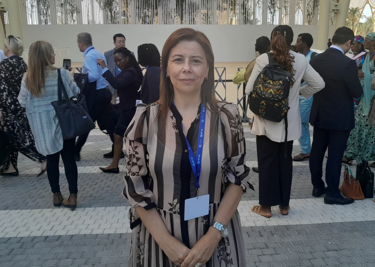 Catarina Selada está a participar na COP28, que está a decorrer até 12 de dezembro