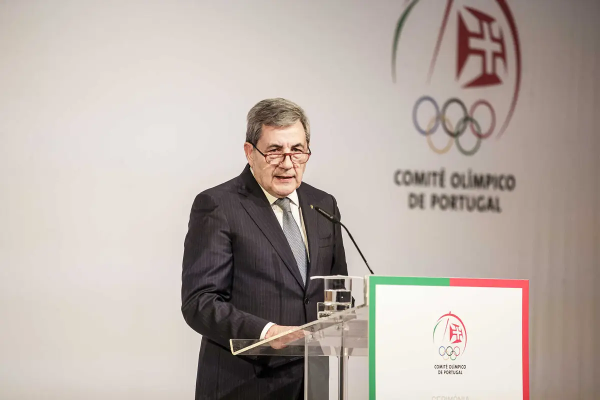 Fernando Gomes na tomada de posse do Comité Olímpico de Portugal