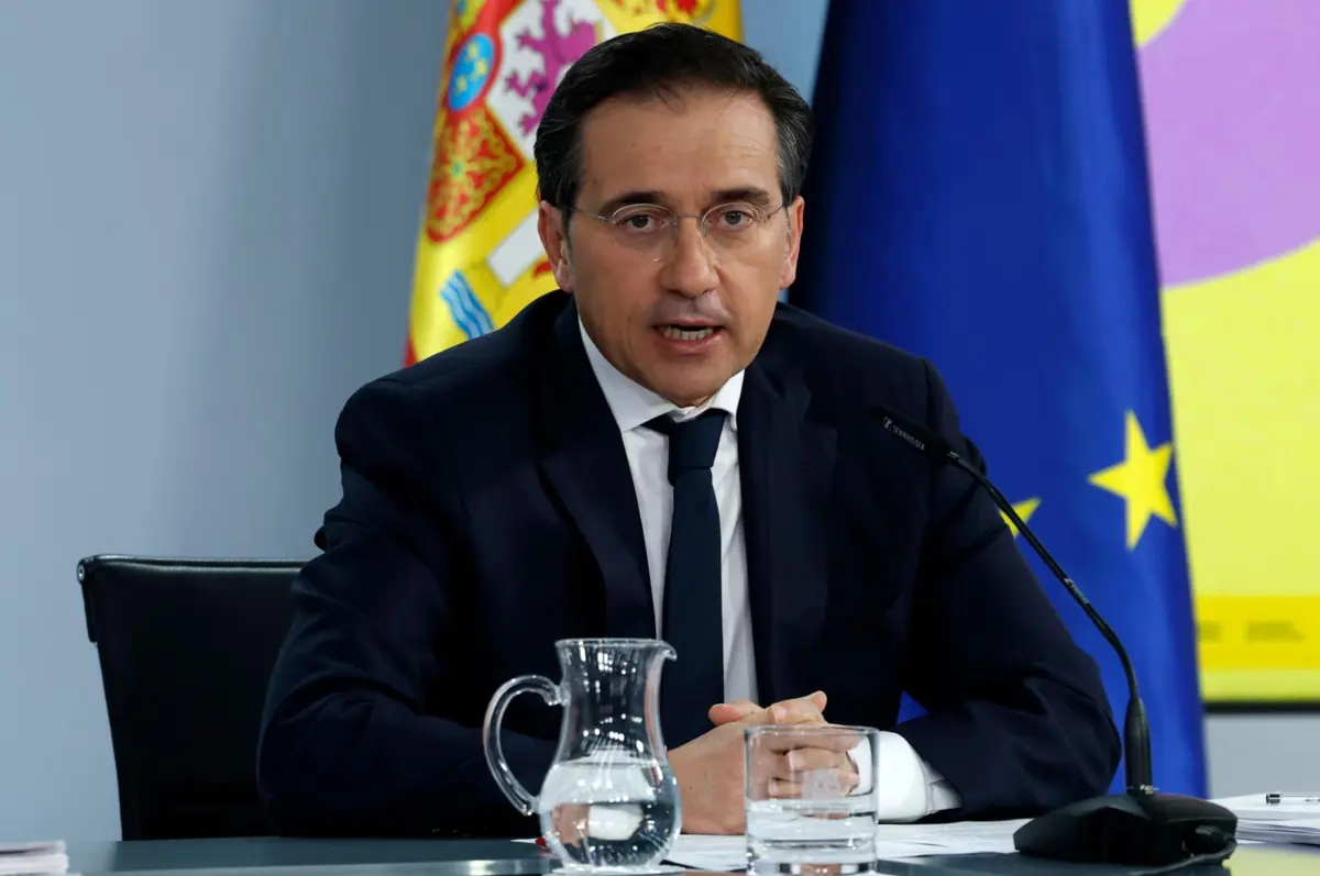 O ministro dos Negócios Estrangeiros espanhol, José Manuel Albares