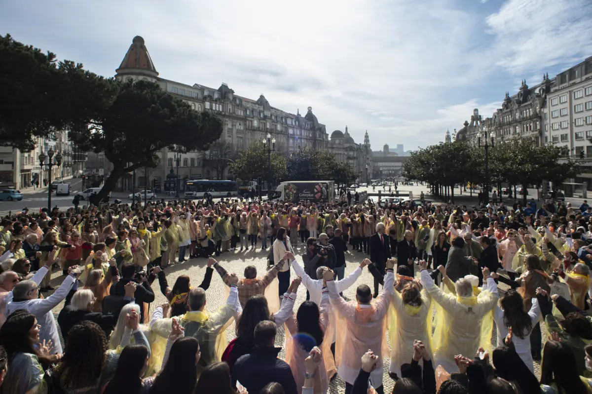 Doentes e familiares participaram na iniciativa