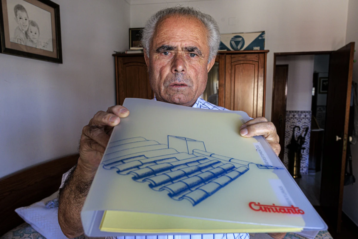 Manuel Papa trabalhou 36 anos na Cimianto e é um dos voluntários do rastreio