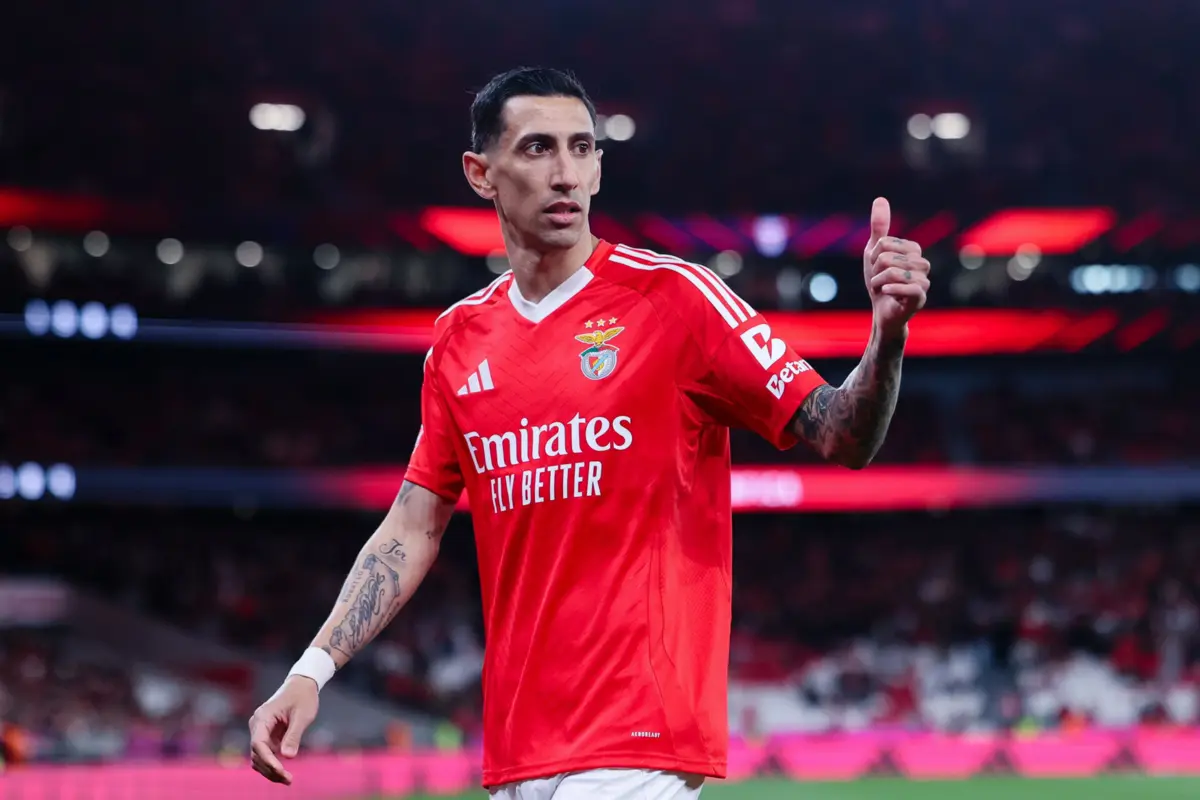 Di María, jogador do Benfica