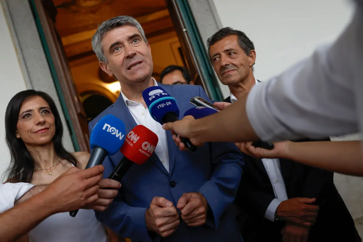 O secretário-geral do PS, José Luís Carneiro