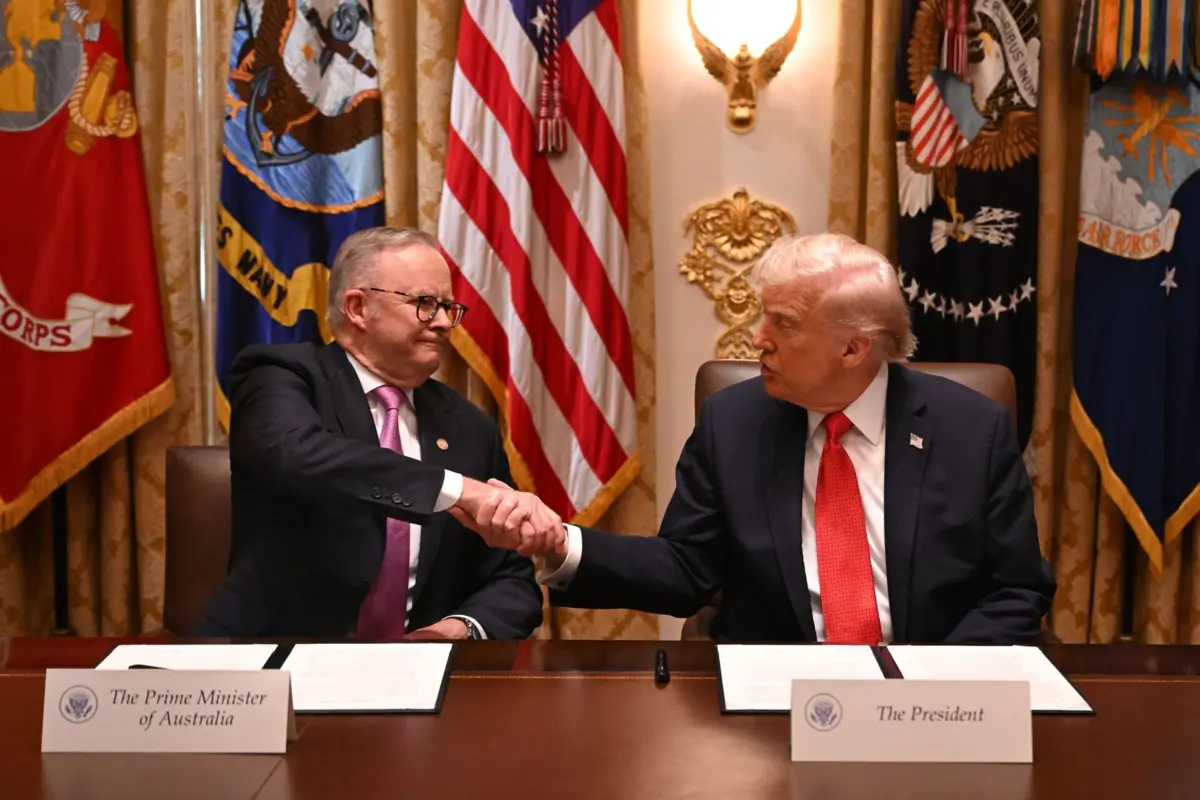 Encontro entre Trump e Albanese em Washington, centrado especialmente nas terras raras