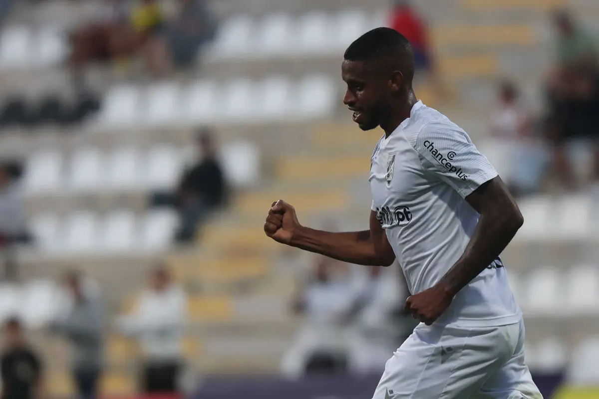 André Silva foi o autor do segundo golo do Vitória