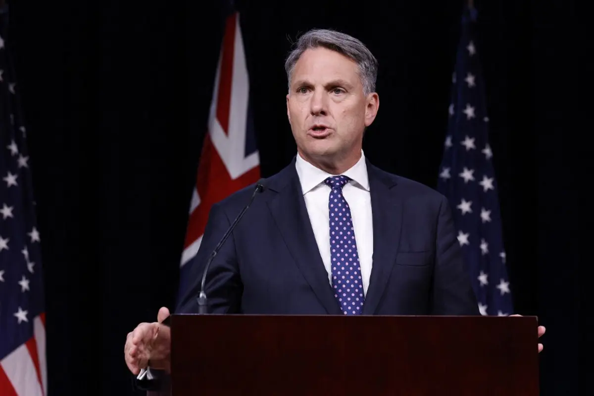 O ministro da Defesa australiano, Richard Marles