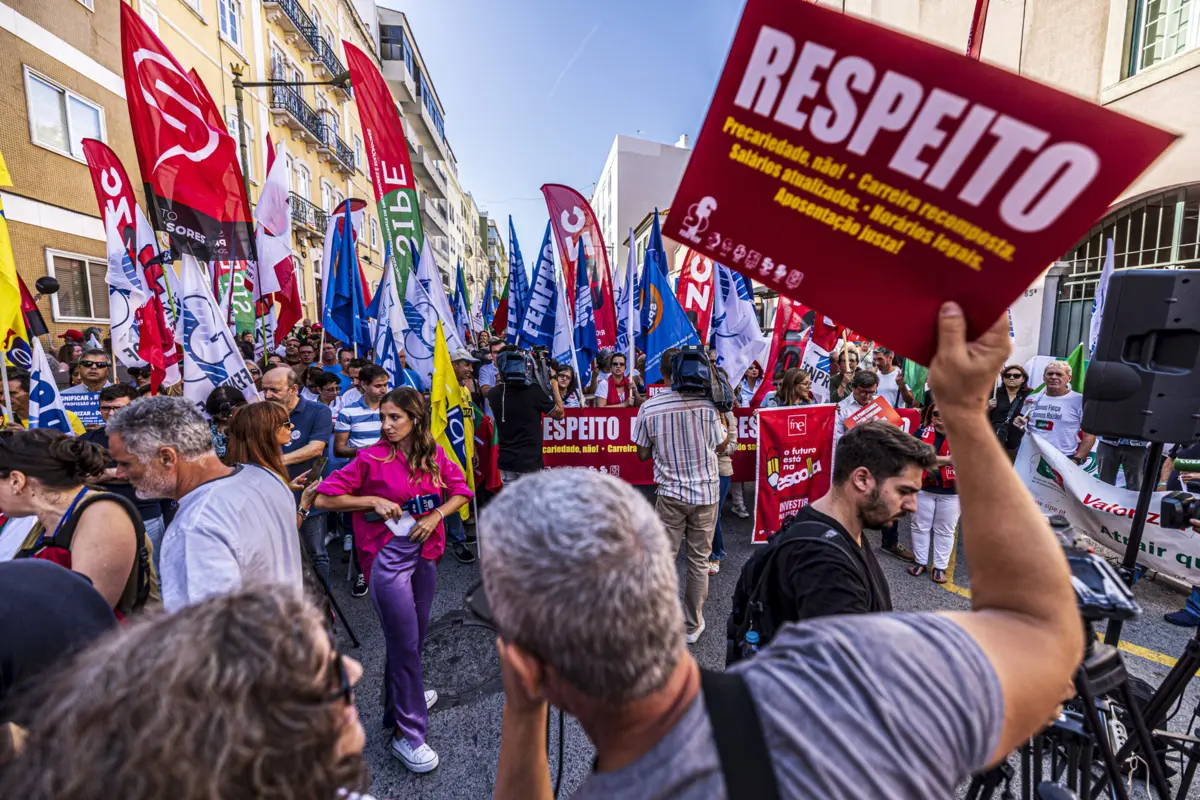 Fenprof celebra o dia com desfile hoje em Lisboa