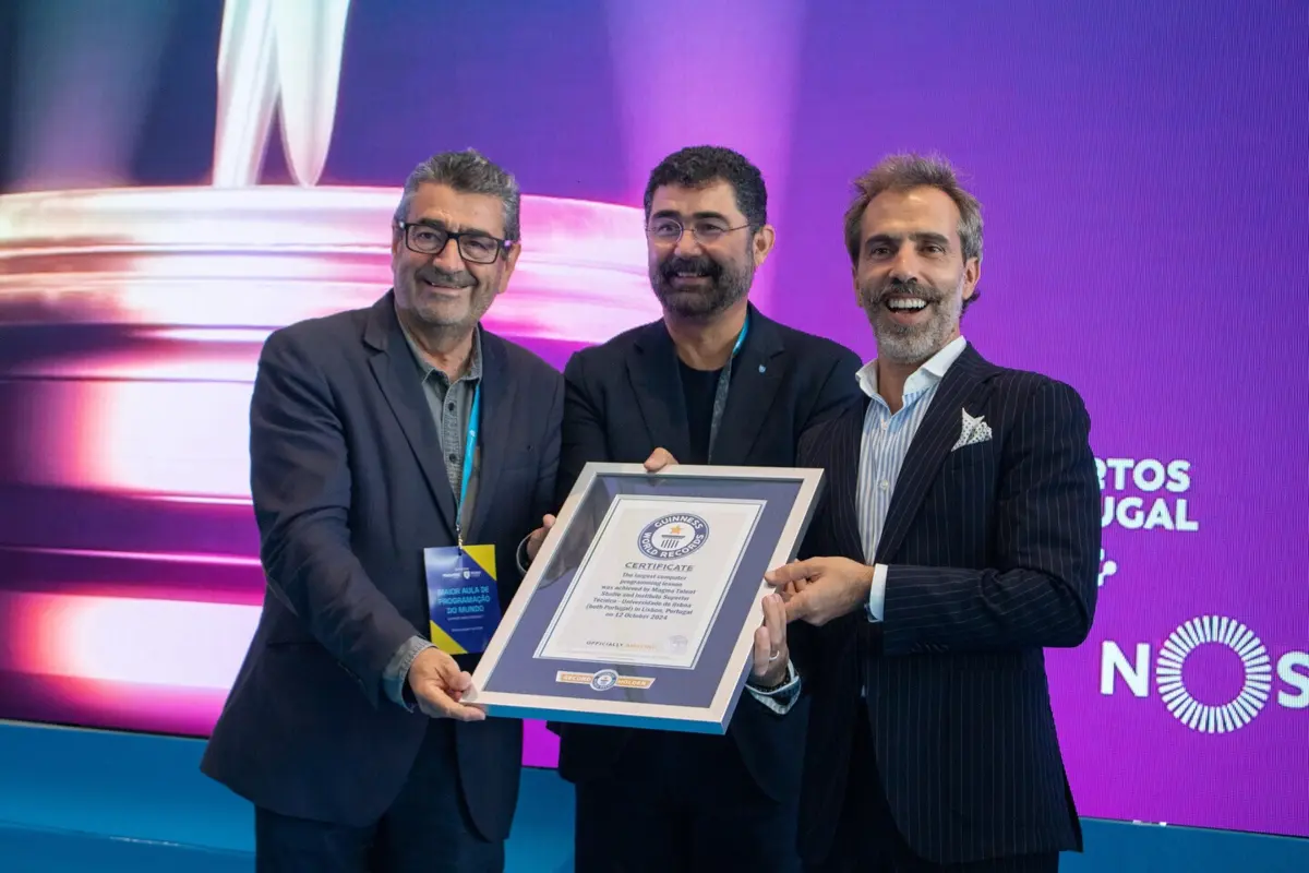 Recorde do Guinness para a maior aula de programação do mundo