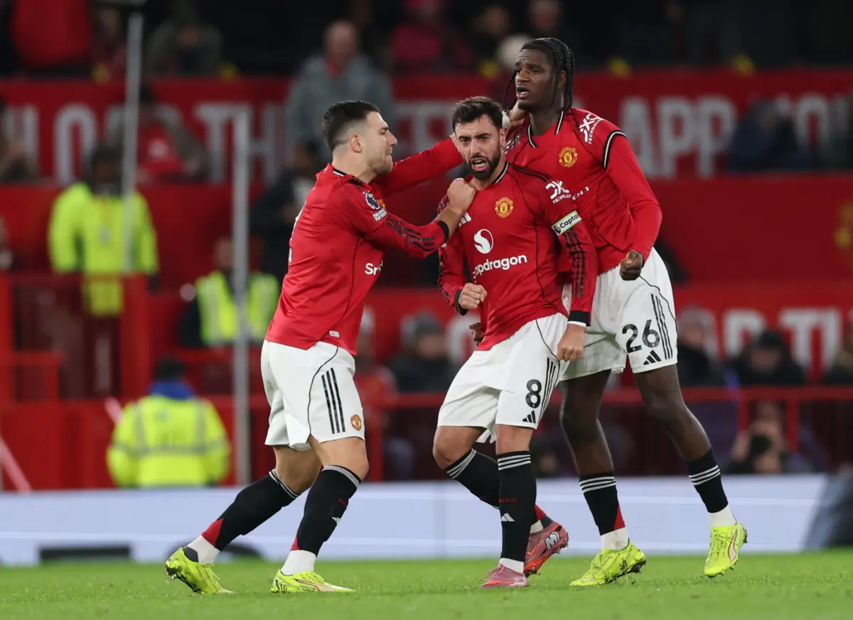 Bruno Fernandes está na sétima época ao serviço dos red devils.