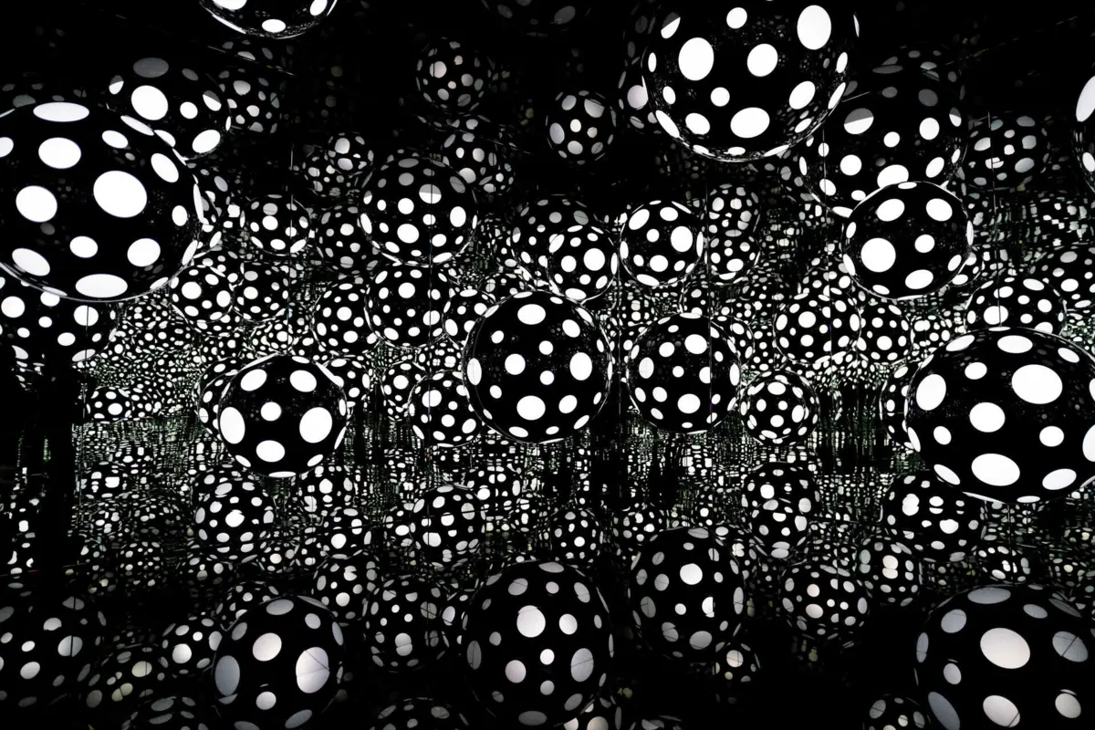 A última sala, “Dot’s obsession - Aspiring to heaven’s love”, é consensual: é a “preferida” de todos os visitantes.