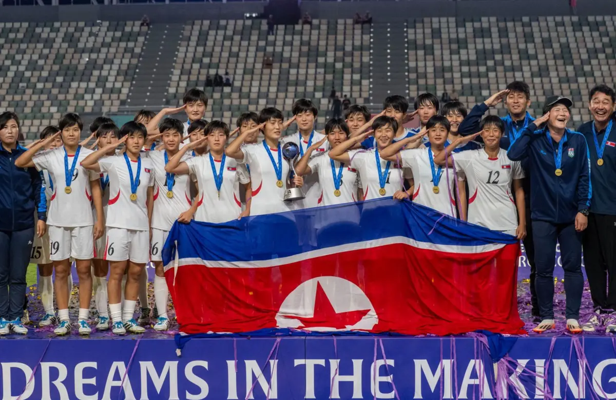 Seleção feminina da Coreia do Norte é campeão mundial feminina de sub-17