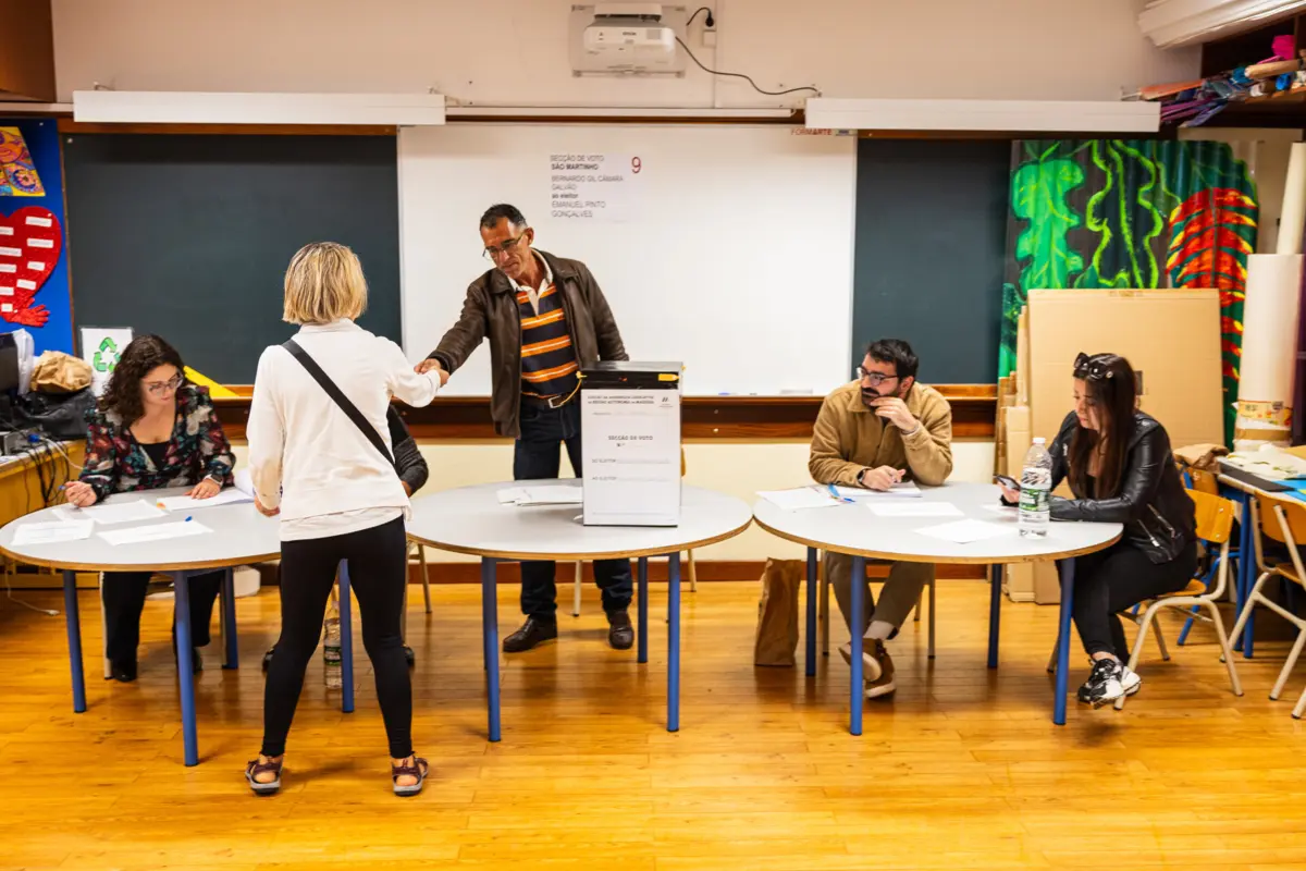 Imagem de contexto do artigo Eleições na Madeira: afluência às urnas de 42,48% até às 16 horas