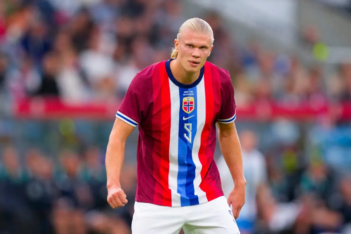 Erling Haaland brilhou na goleada da Noruega à Moldávia