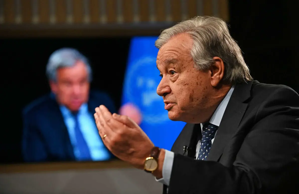 António Guterres, secretário-geral das Nações Unidas