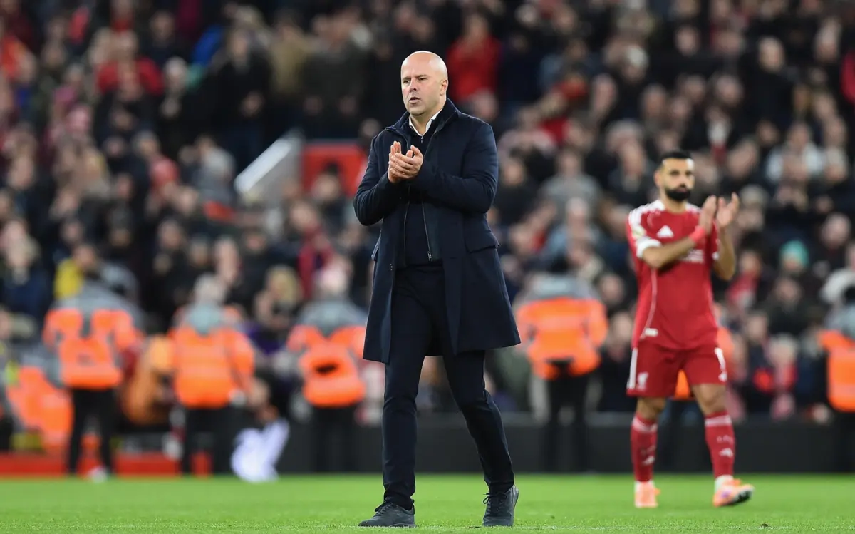 Arne Slot, treinador do Liverpool