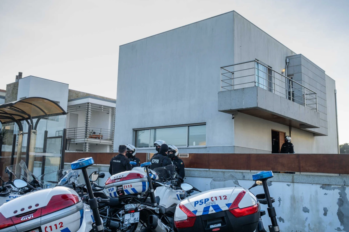 A casa de Fernando Madureira, em Gaia, voltou a ser alvo de buscas no domingo