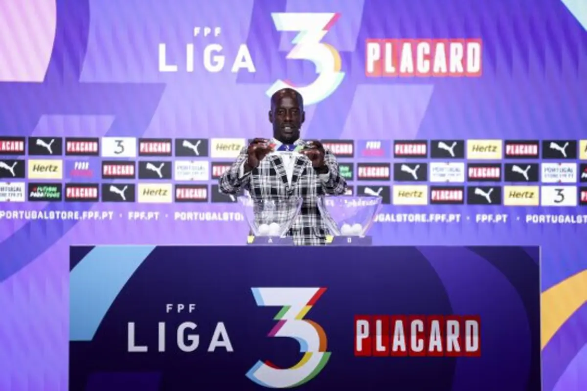 Sorteio da Liga 3 de 2025/26 decorreu na Cidade do Futebol, em Oeiras