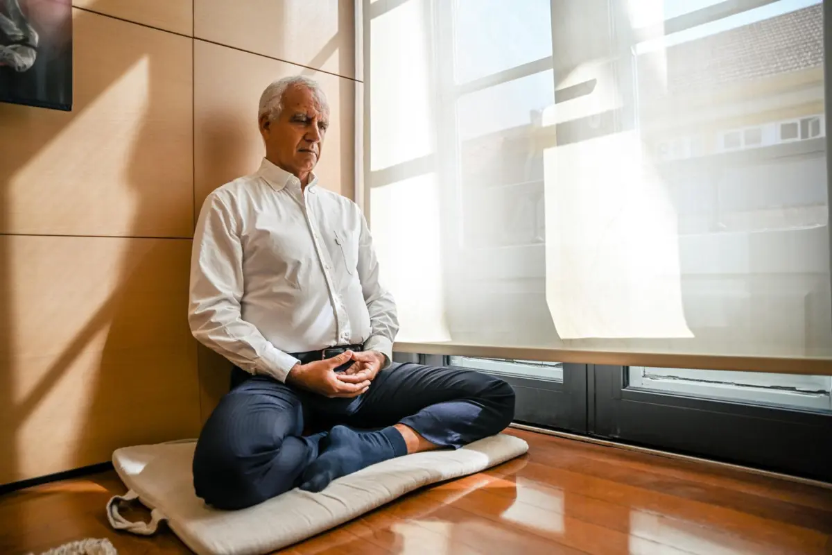 João Carvalho das Neves medita todos os dias