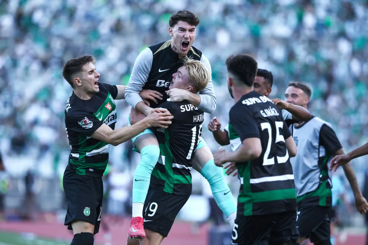 Sporting venceu o Benfica por 3-1