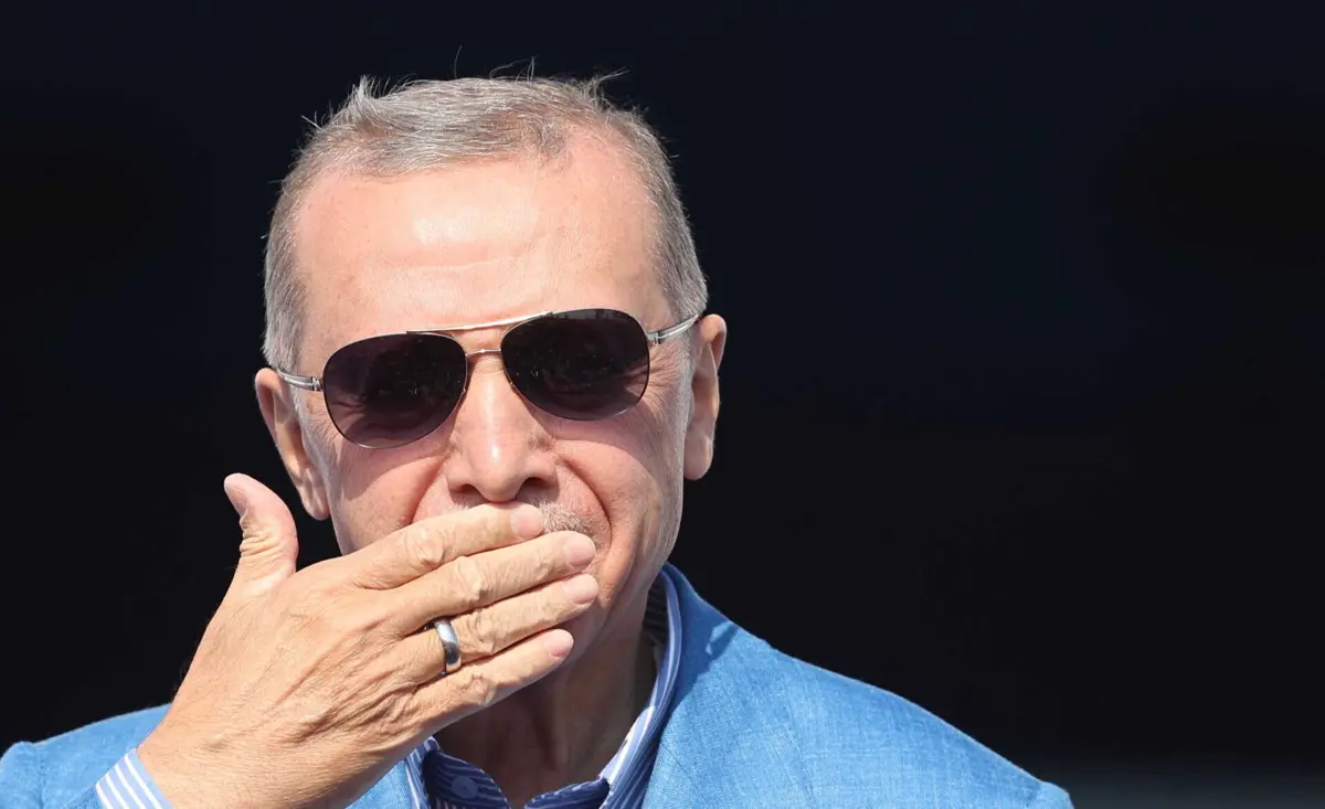 O presidente da Turquia, Recep Tayyip Erdogan