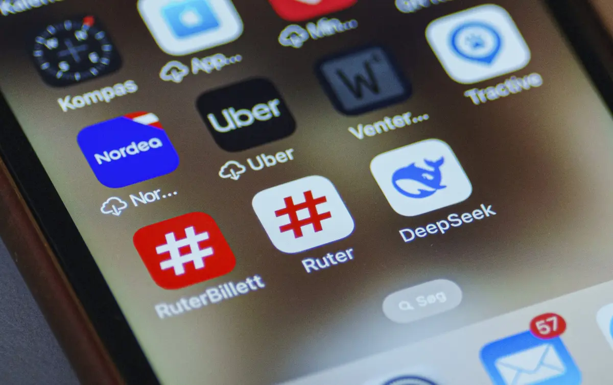 DeepSeek tornou-se a aplicação gratuita mais descarregada na loja da Apple nos EUA