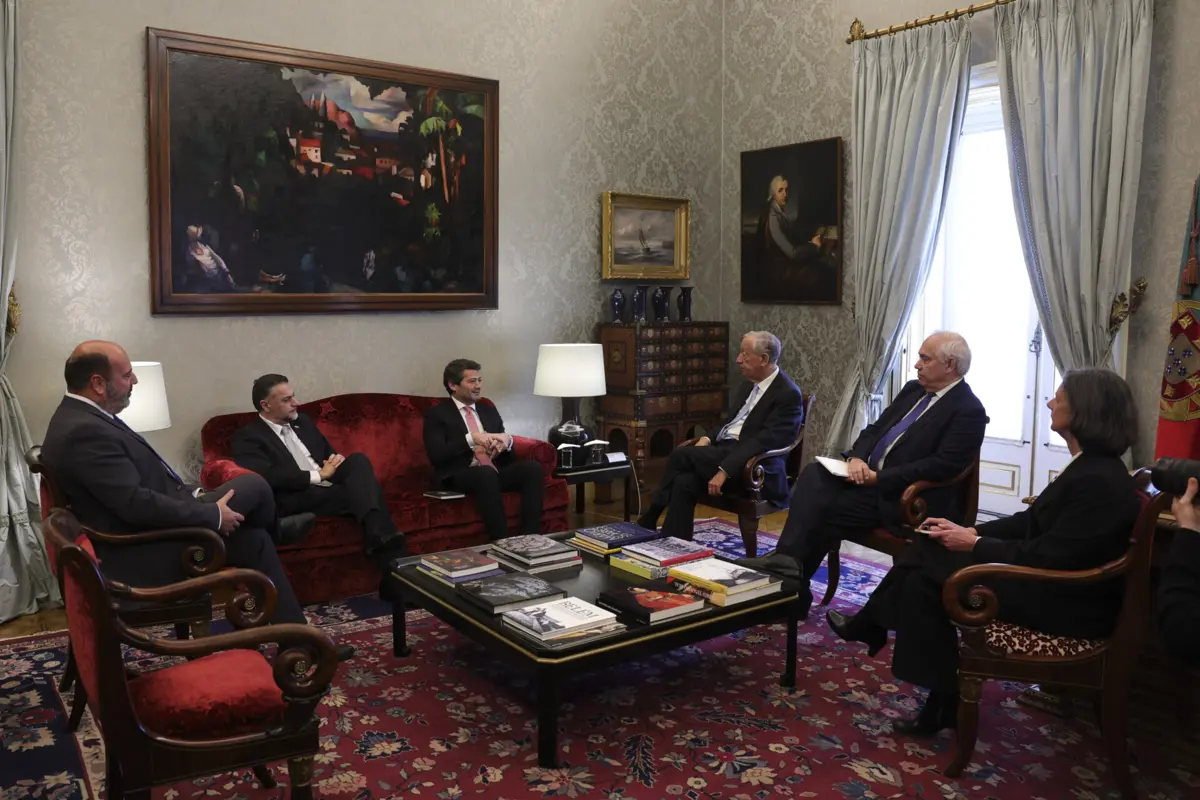 Comitiva do Chega reuniu com Marcelo Rebelo de Sousa