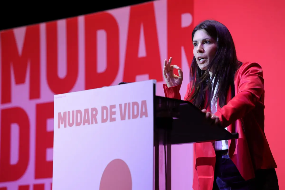 A coordenadora nacional do BE, Mariana Mortágua