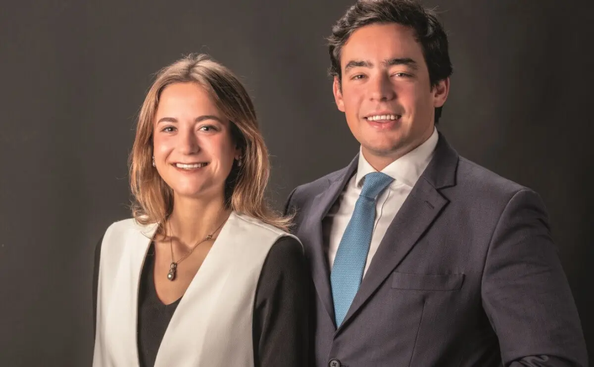 Os noivos: Maria Francisca de Bragança e o advogado Duarte Martins