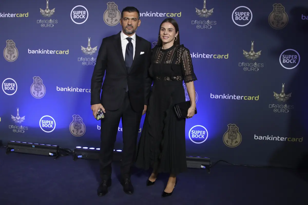 Sérgio Conceição e a sua companheira, Liliana, cresceram juntos