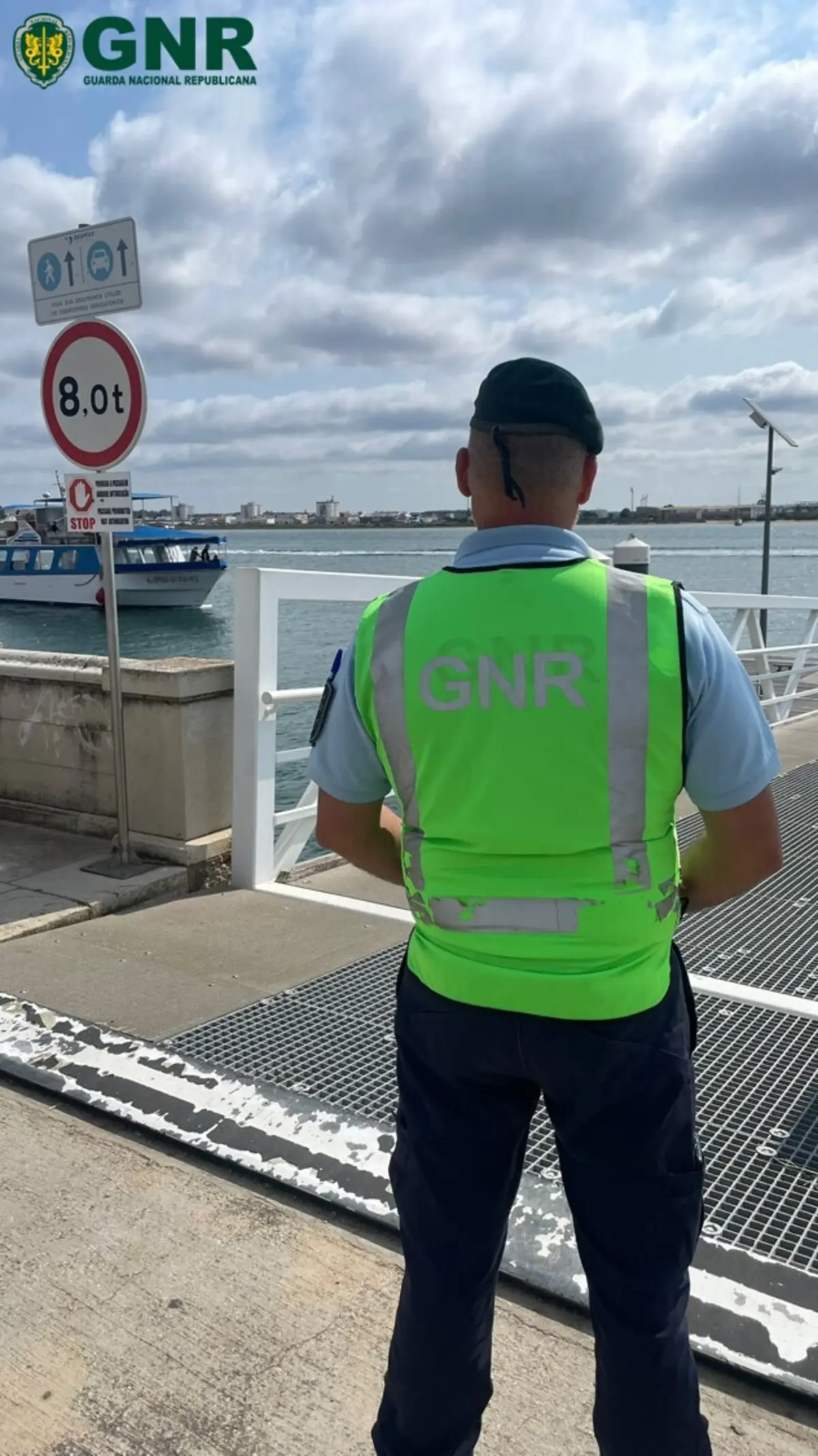 GNR deteve cidadão estrangeiro, em VIla Real de Santo António