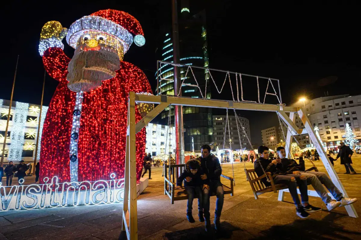 Luzes natalícias no centro da Maia serão ligadas no dia 28