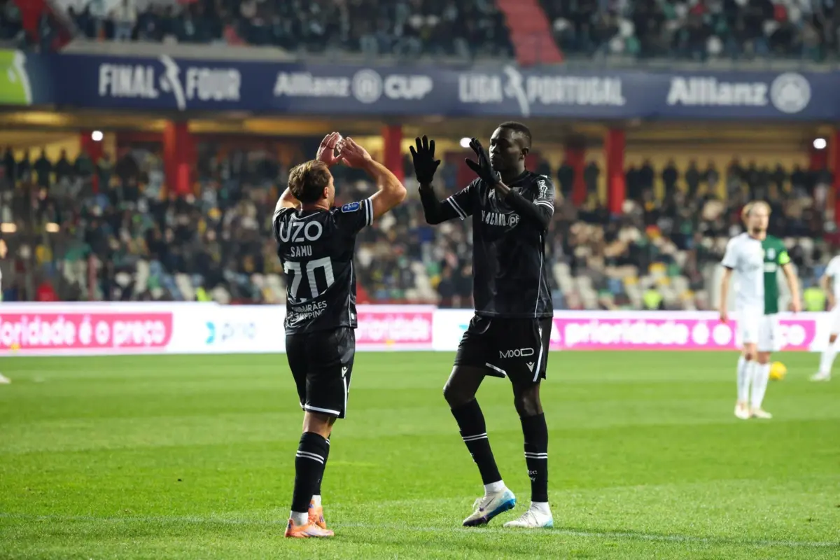 Ponta de lança senegalês festejou dois golos no Municipal de Leiria, depois de ter sido lançado por Luís Pinto aos 78 minutos