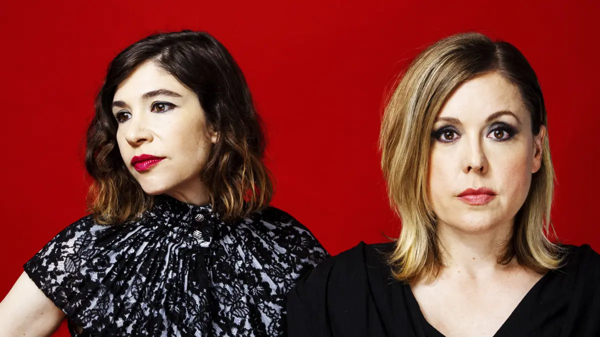 Carrie Brownstein e Corin Tucker: as Sleater-Kinney são agora um duo.