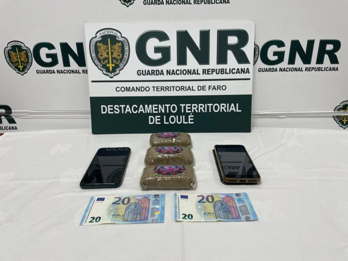 GNR deteve casal, suspeito de tráfico de droga
