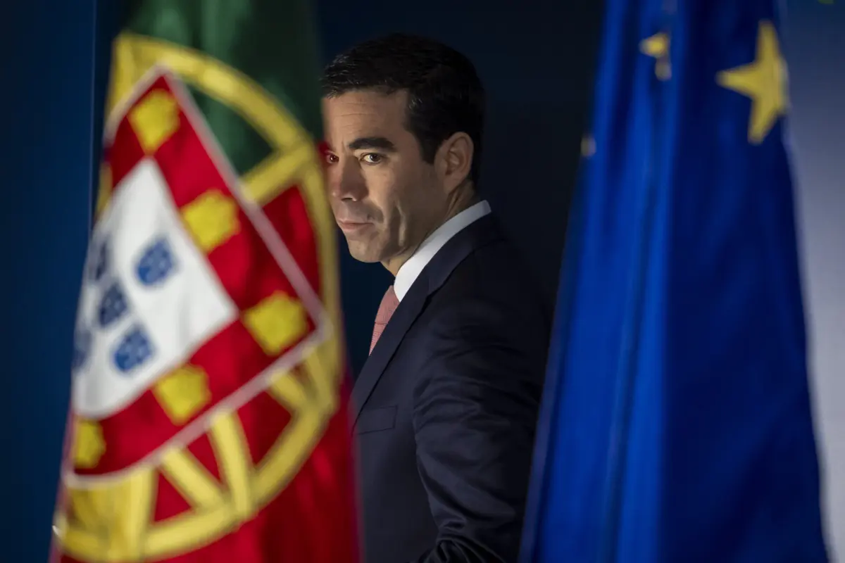 O ministro da Presidência, António Leitão Amaro