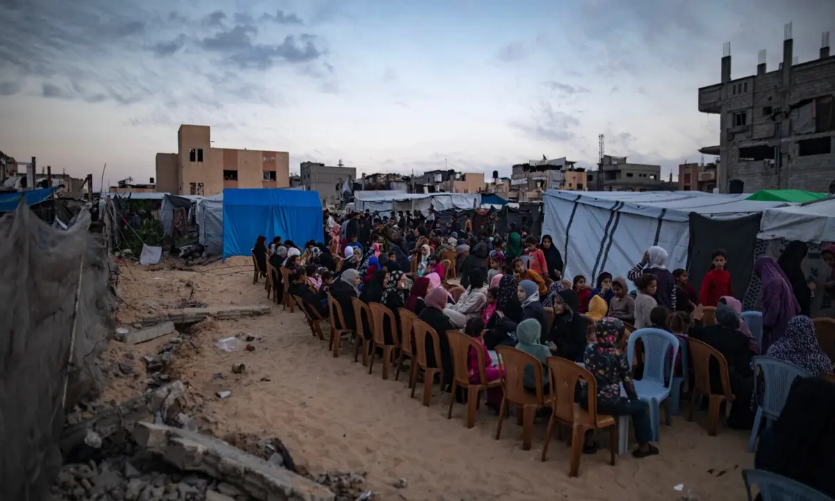 Imagem de contexto do artigo Presidente egípcio defende plano para palestinianos permanecerem nas suas terras