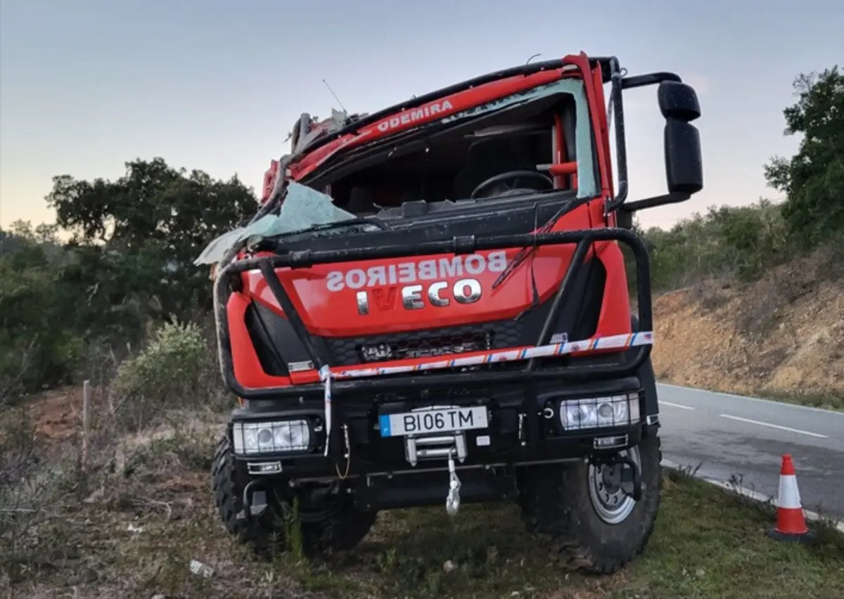 A 1 de janeiro, um acidente com uma viatura dos Bombeiros de Odemira matou um operacional