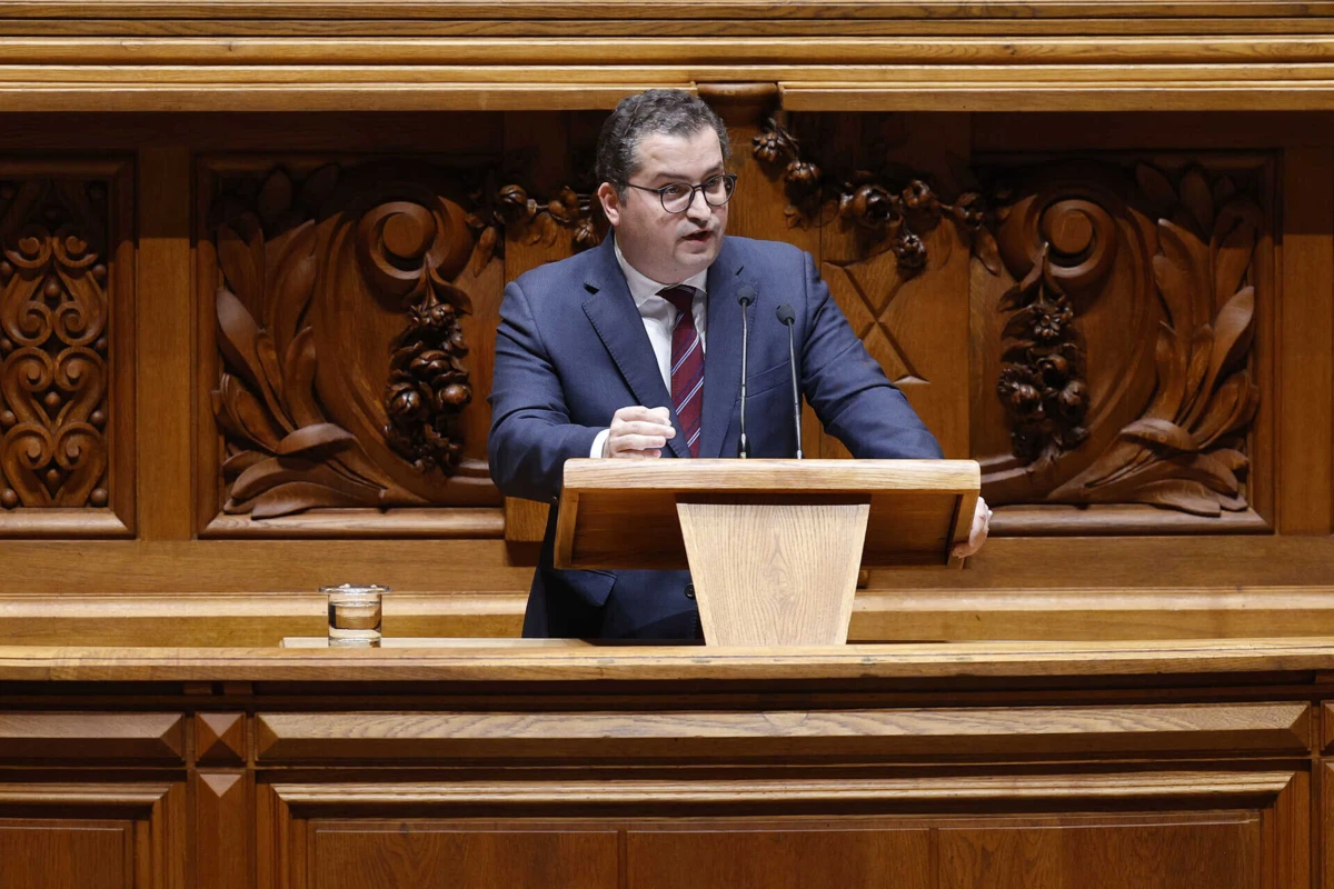 O líder parlamentar do PSD, Joaquim Miranda Sarmento