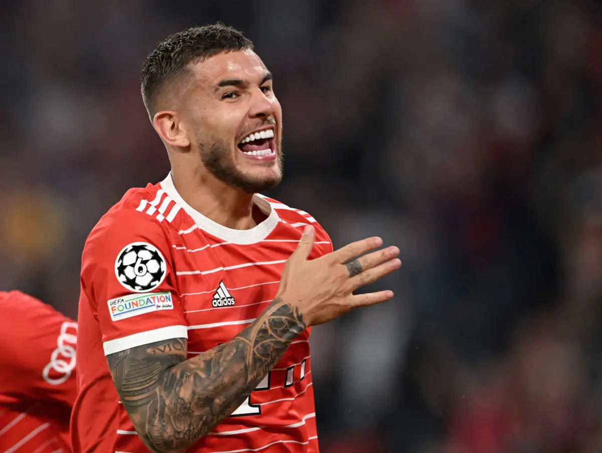 Lucas Hernández não conseguiu brilhar em Munique