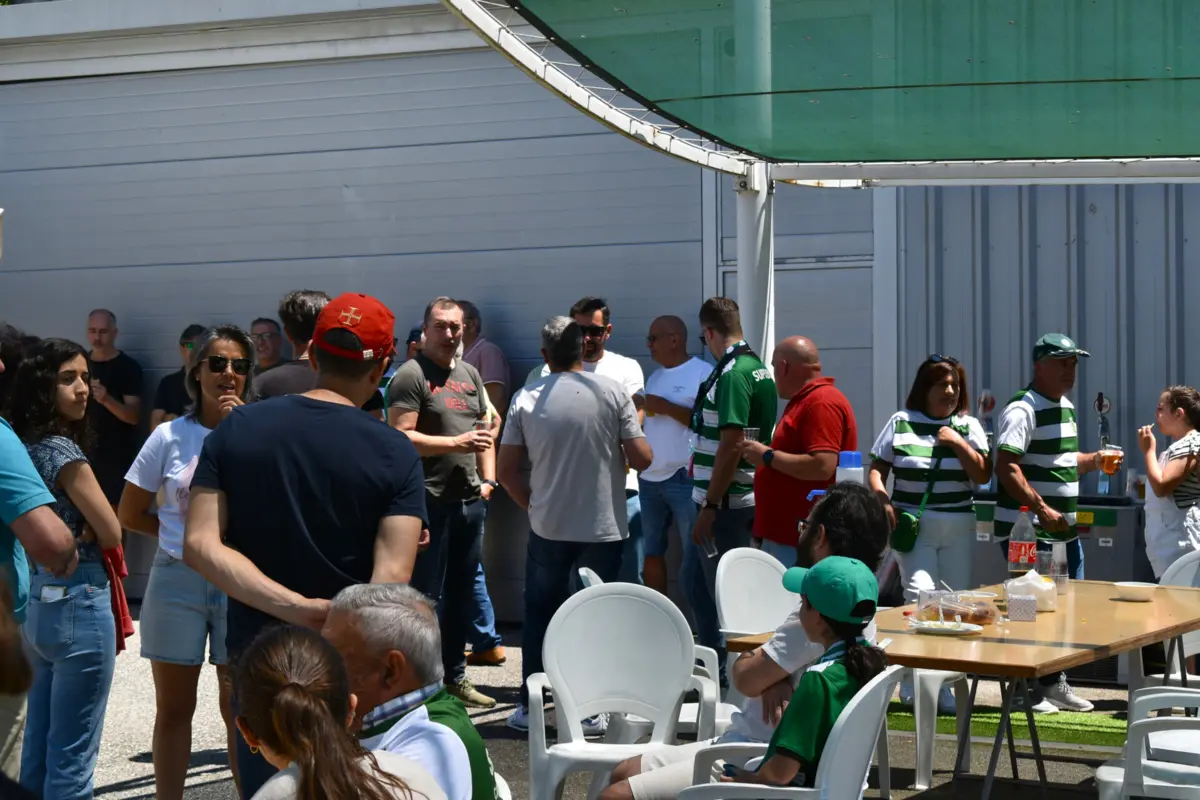 Convívio juntou adeptos do Sporting e de outros clubes