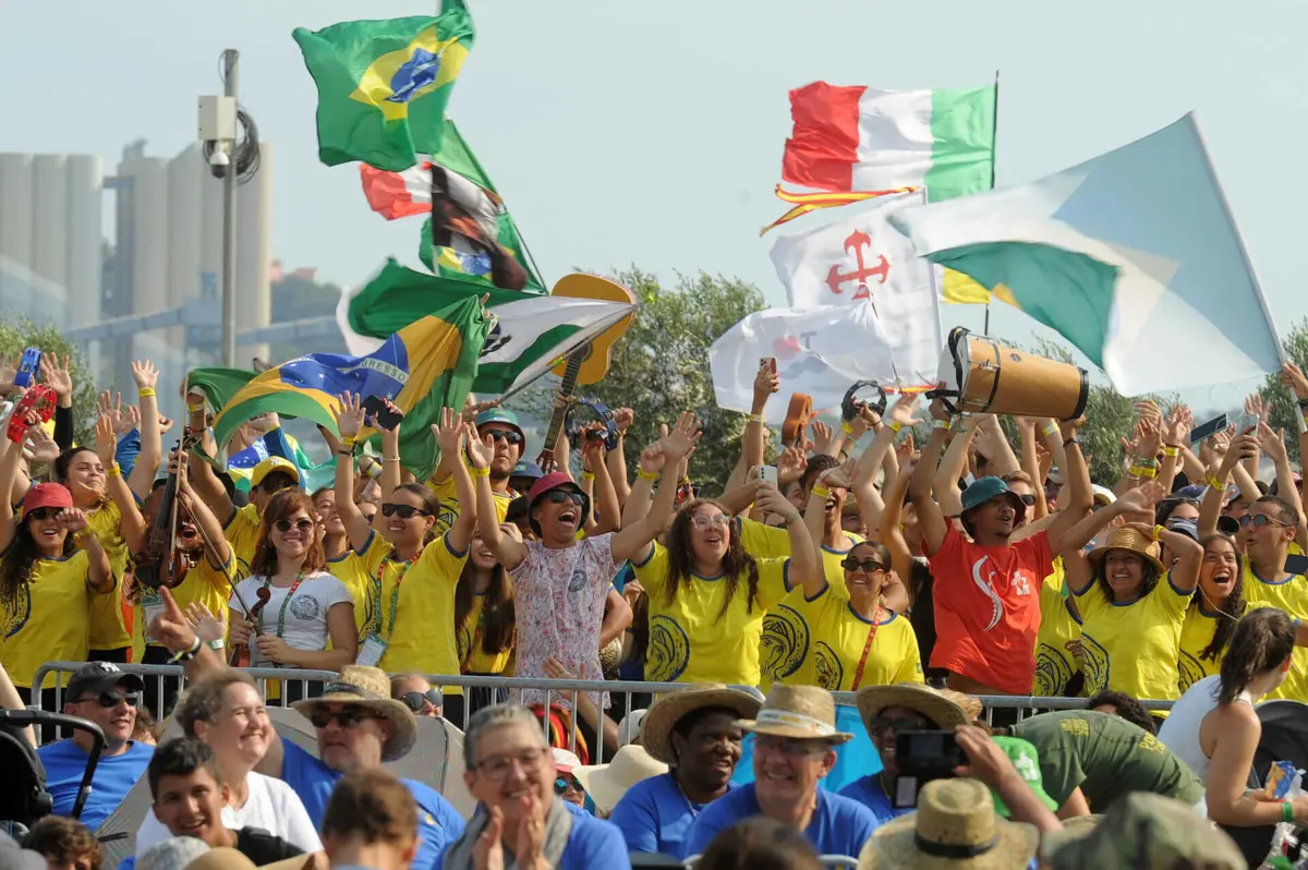 Imagem de contexto do artigo Seis mil trabalhadores homenageados pelo Papa por trabalho na Jornada da Juventude