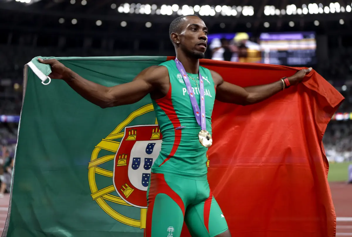 Pedro Pablo Pichardo conquistou o segundo ouro para Portugal nestes Mundiais