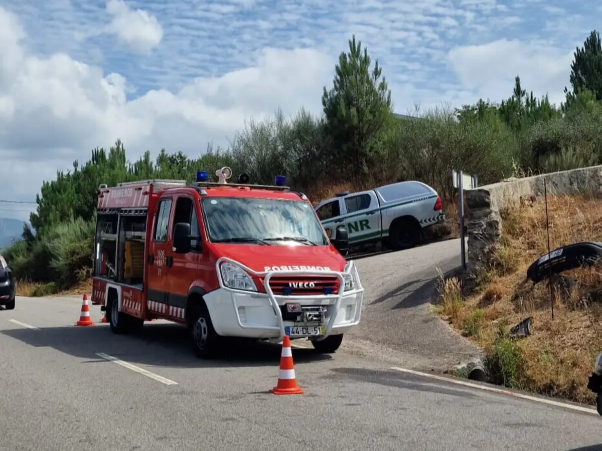 Imagem de contexto do artigo Mulher de 29 anos em estado grave após despiste em Monção