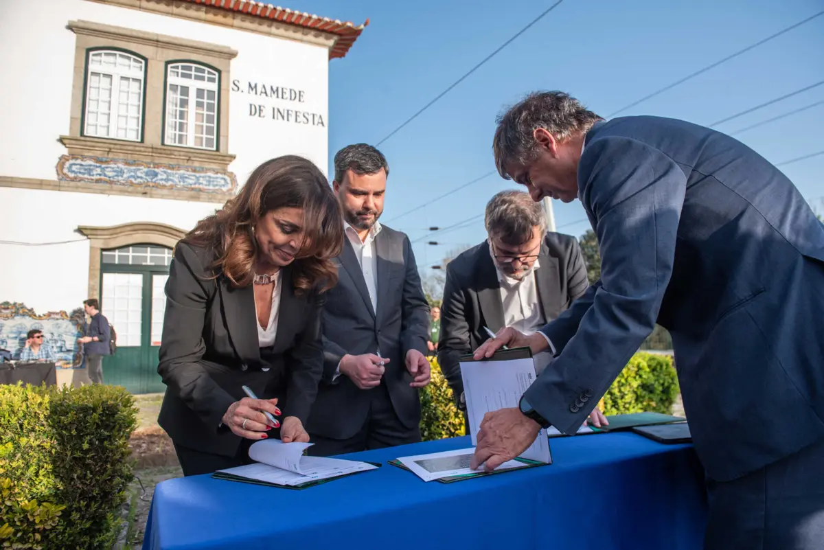 Imagem de contexto do artigo Linha vai ser reativada até Leça do Balio com Leixões no horizonte