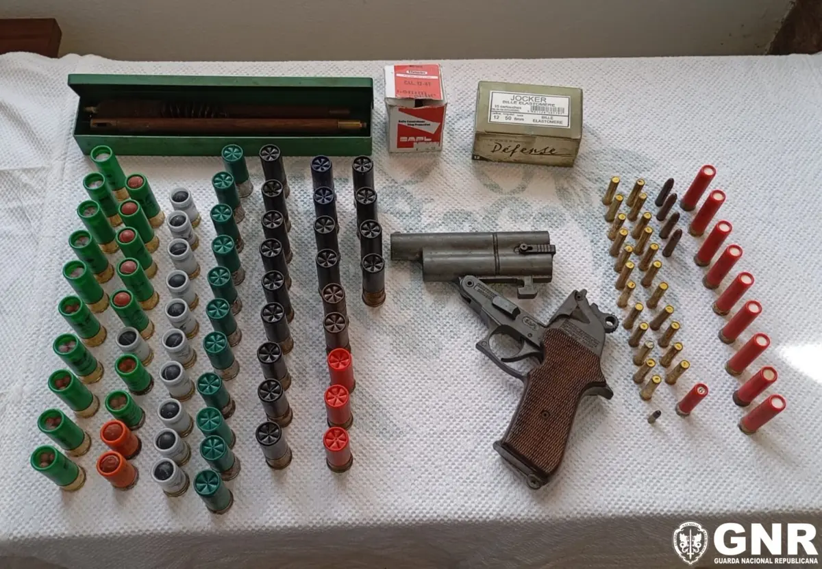 Imagem de contexto do artigo Homem de 81 anos detido após disparar contra habitação em Barcelos