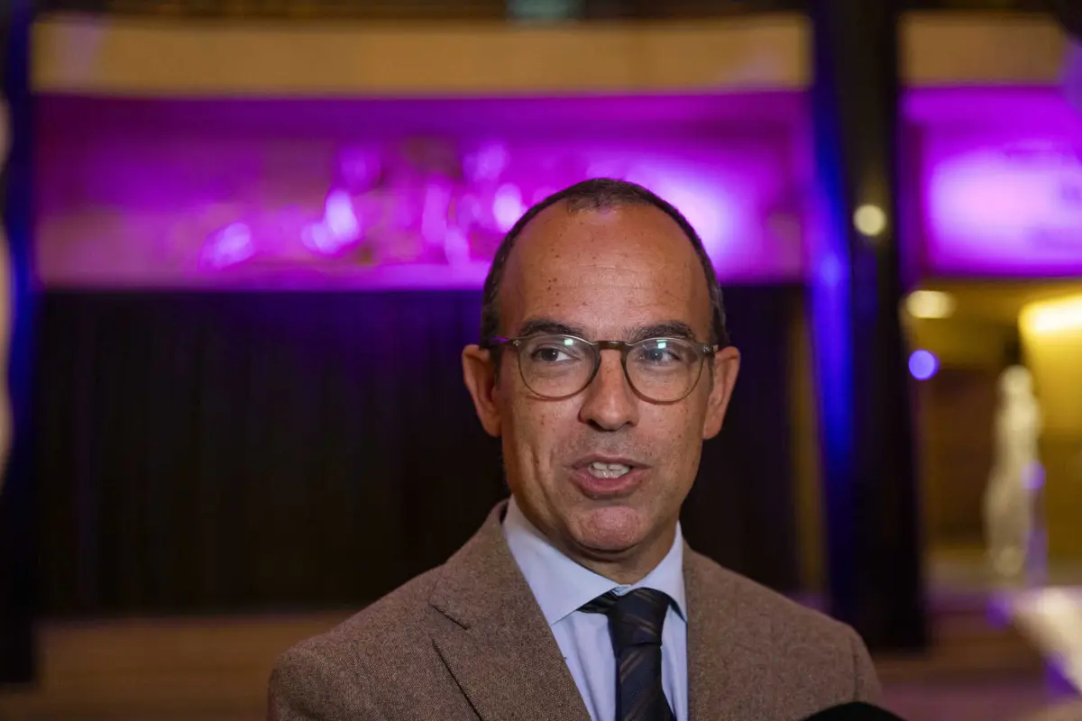 O ministro da Cultura, Pedro Adão e Silva