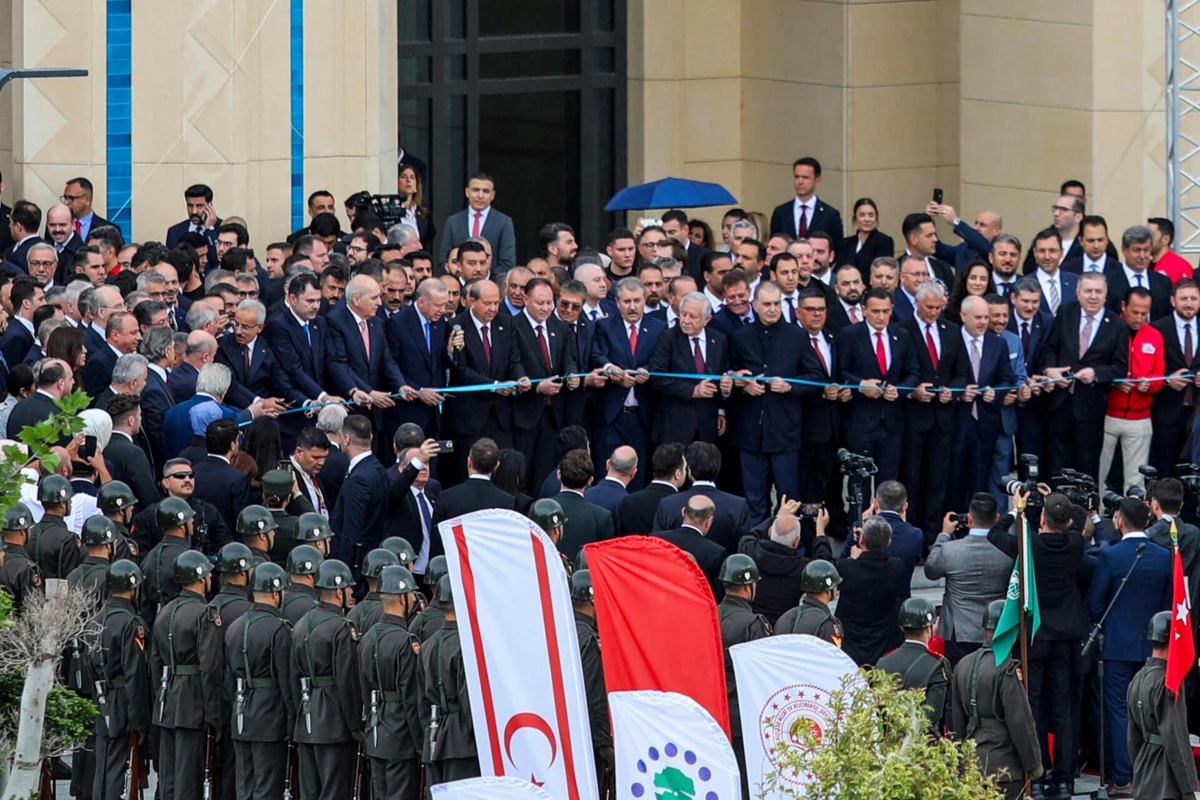 Imagem de contexto do artigo Erdogan inaugura complexo presidencial da autoproclamada República Turca do Norte de Chipre