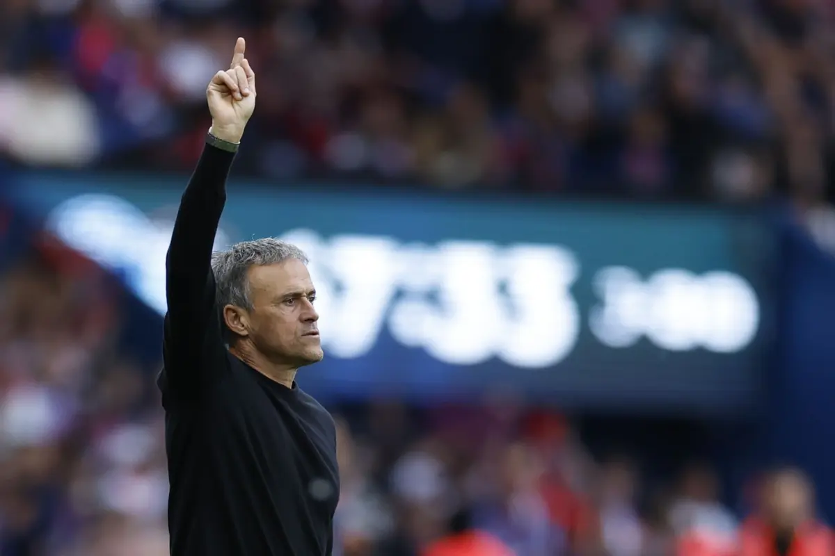 Luis Enrique, treinador do PSG