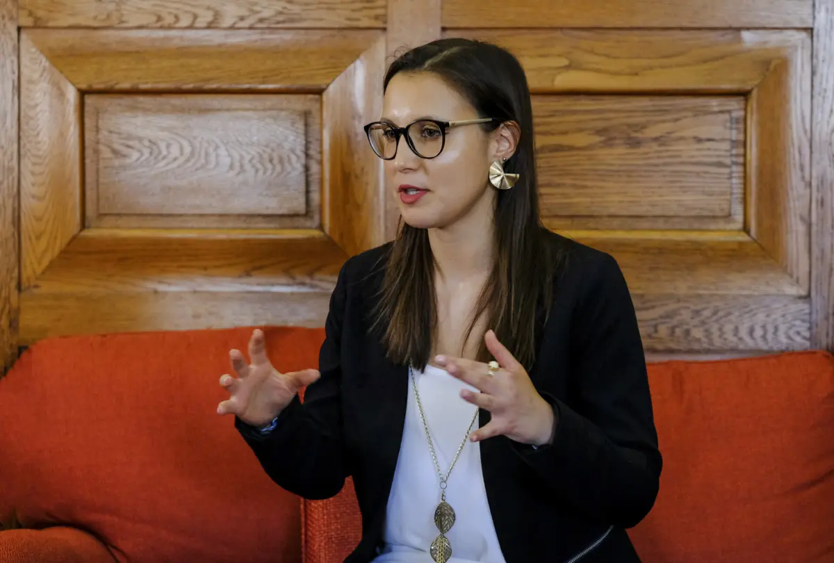 Patrícia Gilvaz, deputada do partido Iniciativa Liberal